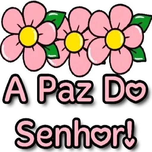 Figurinha: A Paz Do Senhor