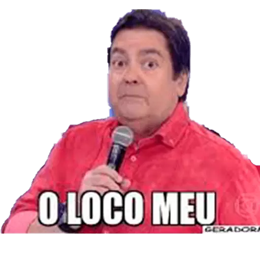 Figurinha: Faustão O Loco Meu