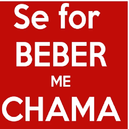 Figurinha: Se for beber me chama