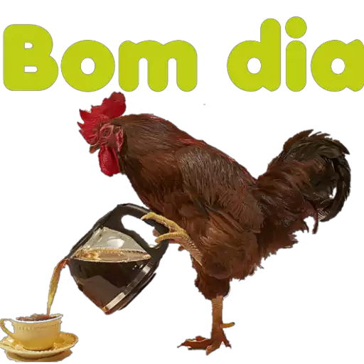 Figurinha: Galo cafezeiro