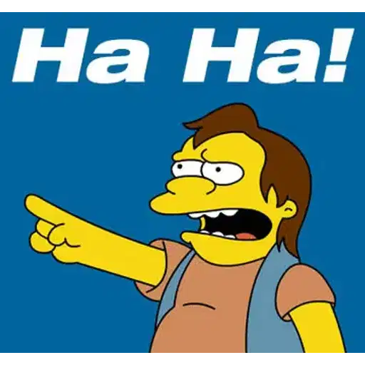 Figurinha: Nelson Muntz Rindo