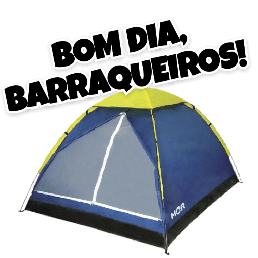 Figurinha: Bom Dia, Barraqueiros!