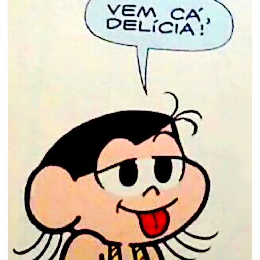 Figurinha: Mônica: Vem cá, delícia!