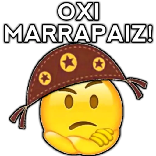 Figurinha: Oxi Marrapáiz!