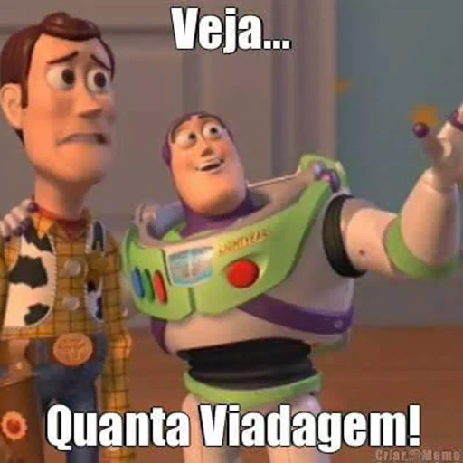 Figurinha: Buzz e Woody