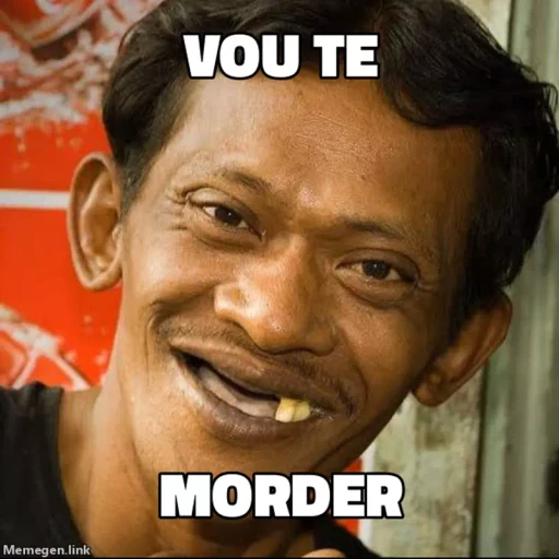 Figurinha: Vou te morder