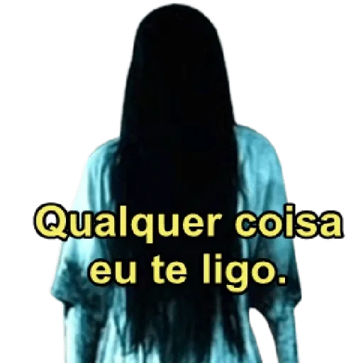 Figurinha: Samara: Qualquer coisa eu te ligo