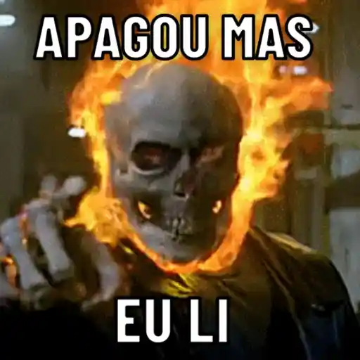 Figurinha: Apagou Mas Eu Li