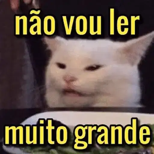 Figurinha: Gato preguiçoso