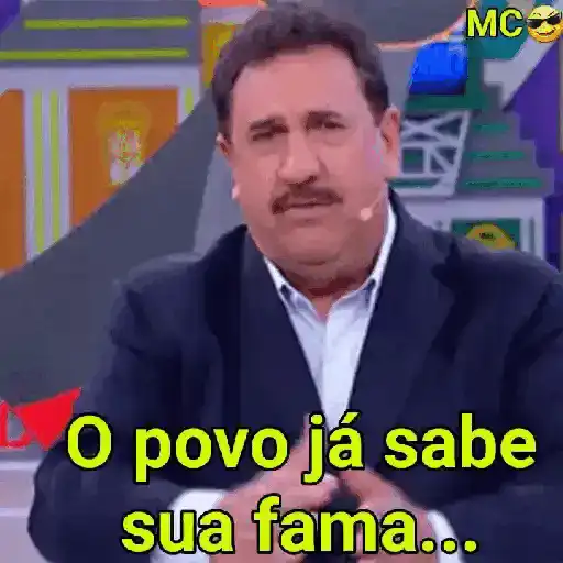 Figurinha: O povo já sabe sua fama MC