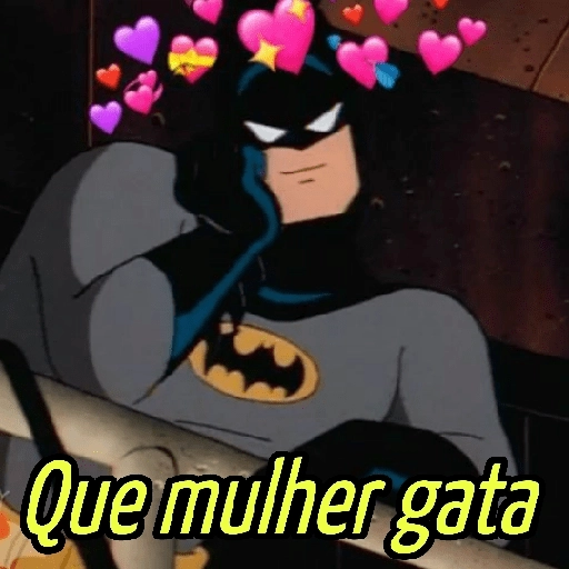 Figurinha: Batman Apaixonado