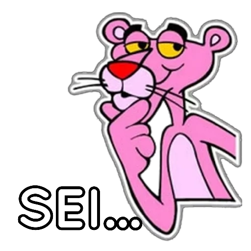 Figurinha: Pantera Cor-de-Rosa Sei