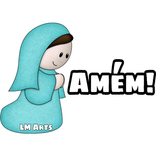 Figurinha: Amém