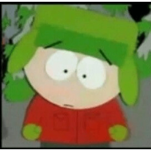Figurinha: Kyle Broflovski triste