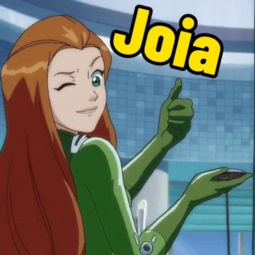 Figurinha: Joia Sam Totally Spies