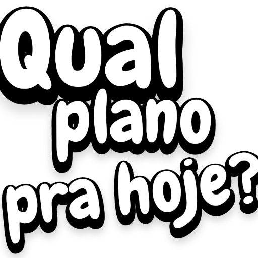 Figurinha: Qual plano pra hoje?