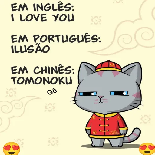 Figurinha: Gato Chinês Gato