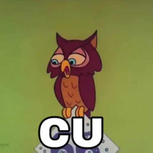 Figurinha: Coruja 'CU'