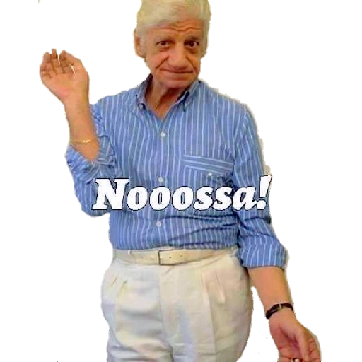Figurinha: Balanço com "Nooossa!"