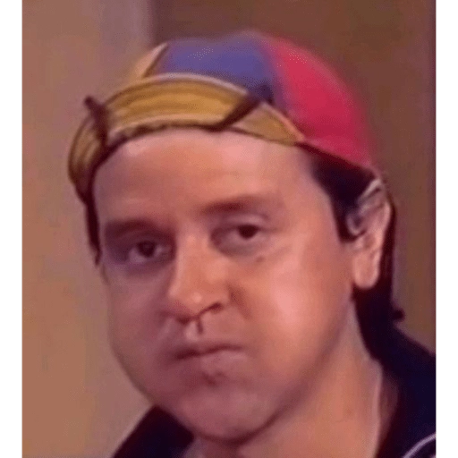 Figurinha: Chaves com bochechas cheias