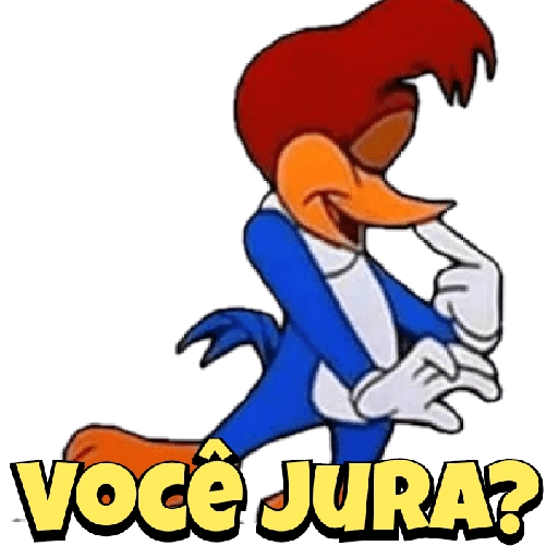Figurinha: Pica Pau Você Jura?