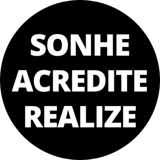 Figurinha: Sonhe, Acredite, Realize