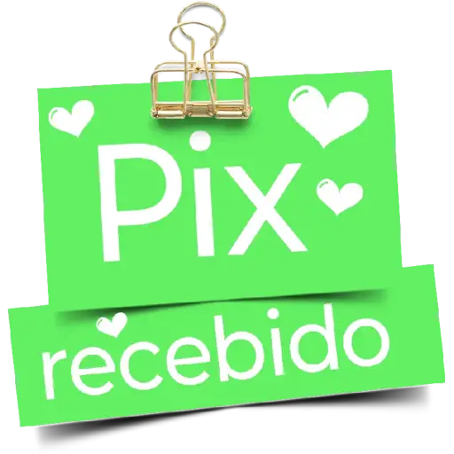 Figurinha: Pix Recebido
