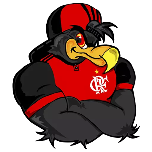 Figurinha: Urubu do Flamengo