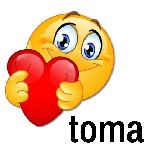 Figurinha: Toma Coração Emoji