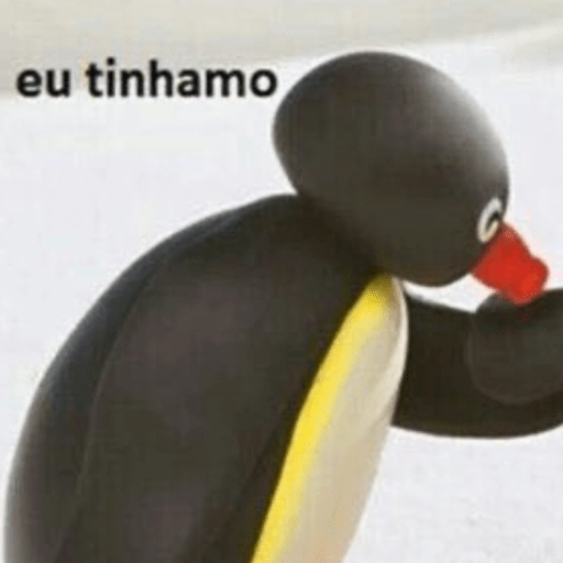 Figurinha: Pingu triste