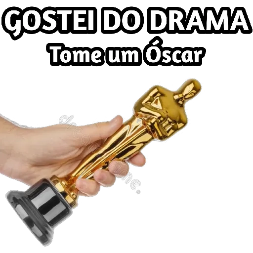 Figurinha: Gostei do Drama - Tome um Oscar
