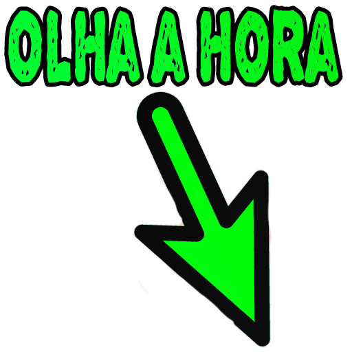 Figurinha: Olha a Hora