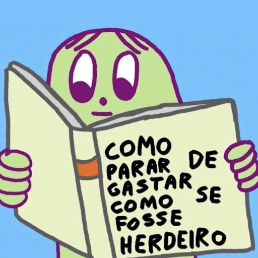 Figurinha: Como parar de gastar como herdeiro