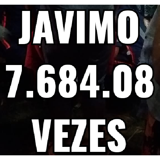 Figurinha: Javimmo 7.684.08 Vezes