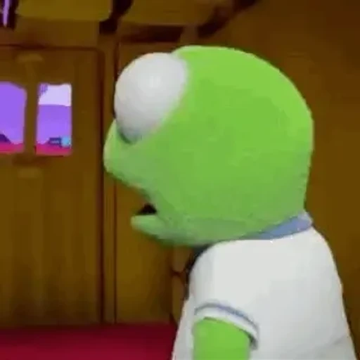 Figurinha: Sapo Kermit Chocado