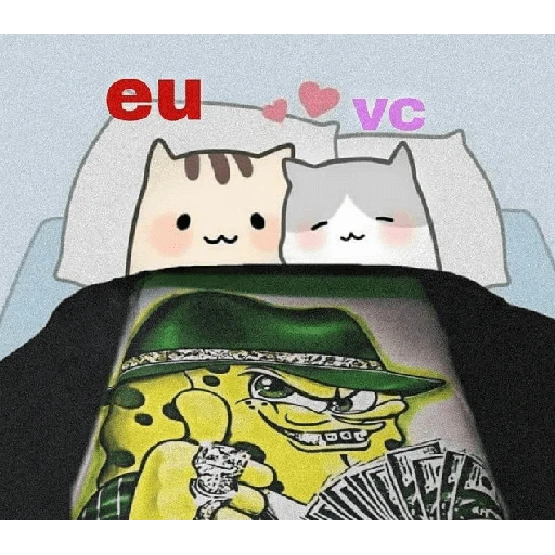 Figurinha: Eu e você no estilo