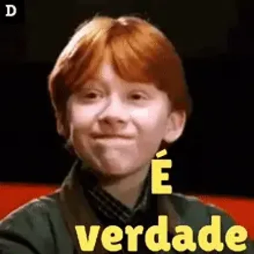 Figurinha: É verdade, Ron Weasley