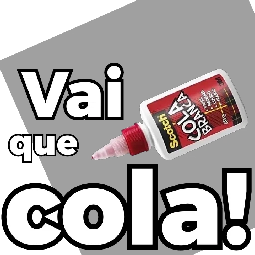 Figurinha: Vai que cola!
