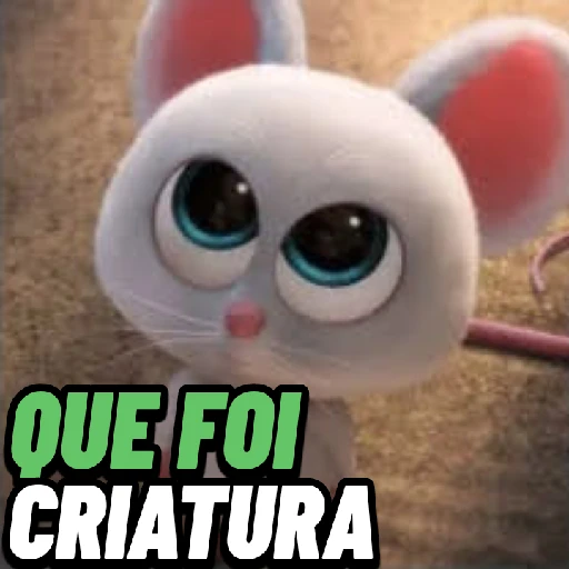 Figurinha: Que foi criatura