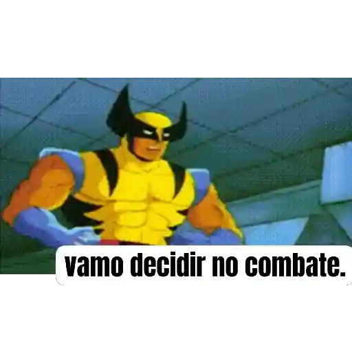 Figurinha: Wolverine decide no combate