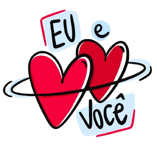 Figurinha: Eu e Você