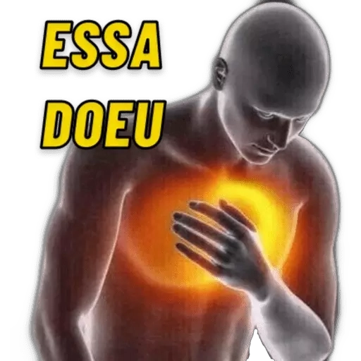 Figurinha: Essa doeu