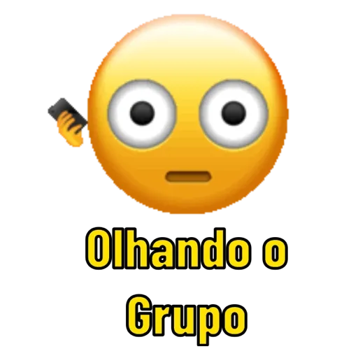 Figurinha: Olhando o Grupo