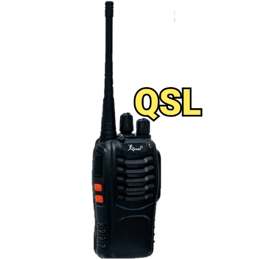 Figurinha: Rádio Comunicador QSL