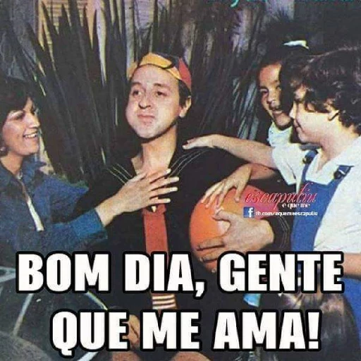 Figurinha: Bom Dia, Gente Que Me Ama!
