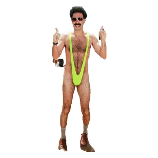 Figurinha: Borat