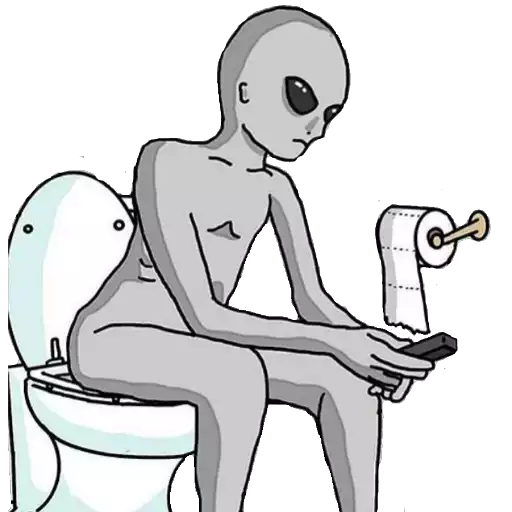 Figurinha: Alienígena no Trono