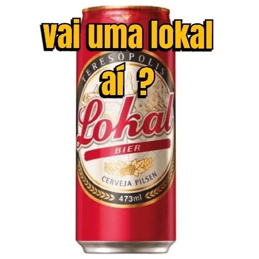 Figurinha: Vai uma Lokal aí?