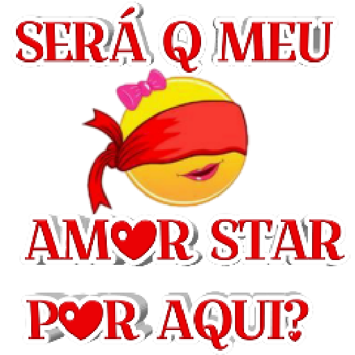 Figurinha: Será que meu amor tá por aqui?