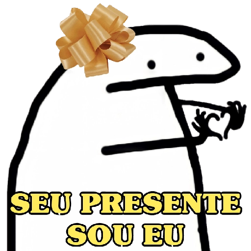 Figurinha: Seu Presente Sou Eu